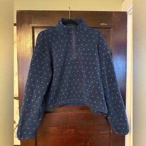 Outdoor Voices Primofleece Recycled Polyester Quarter Zip Top